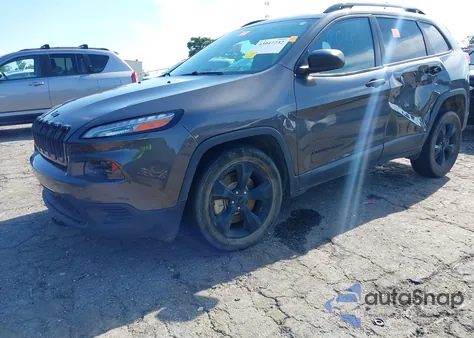 2017 Jeep Cherokee Altitude Fwd из США, поврежденный, VIN 1C4PJLAB0HW561577